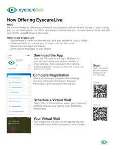 EyeCareLive Instructions